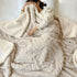 Sherpa Fleece Throw Blanket