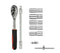 SADAGOOD CRV 9PCS 1/4" RATCHET HANDLE