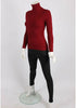 Ladies Fitted Polo neck Knitwear-Medium