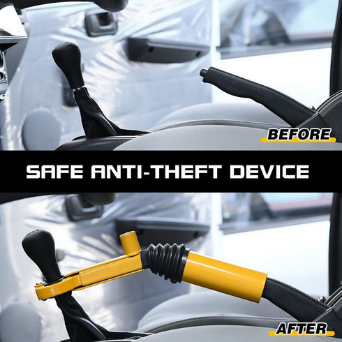 Universal Car Vehicle Anti-theft Steering Wheel Lock Handbrake Shift Lock
