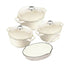 Portable Non-stick Cast Iron Pots 7 Piece