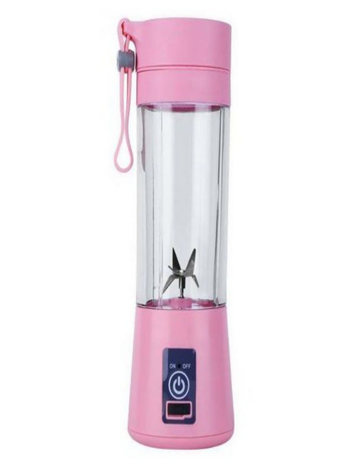 Pink Rechargeable Juice Blender