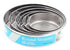Round Stainless Steel Flour Sieve Set of 6