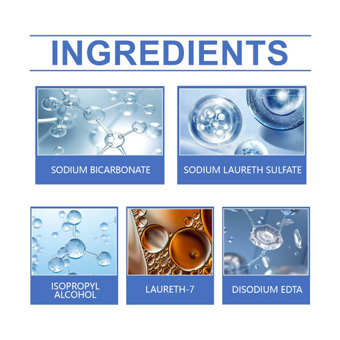 Car windshield cleaning sheet, car window rainproof, waterproof and anti-fog glass cleaning effervescent sheet