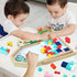 Multi-functional Parent-child Interactive Game Wooden Stacking Blocks Toy