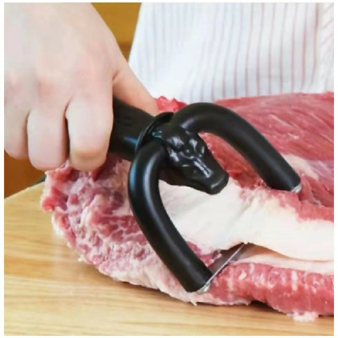Portable Handheld Beef Pork Meat Cutter Slicer