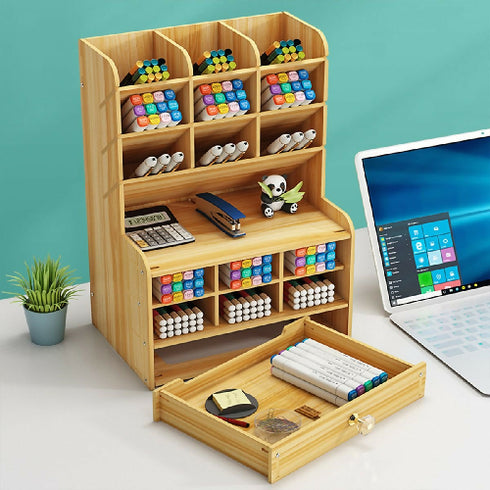 Easy Assembly Desk Pen Organizer