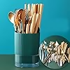 Knife Storage Block, Knife Organizer Multifunctional Utensil Rack Chopsticks Drainage Box Storage Box Spoon Fork Cutlery Drainage Kitchen Organization Rack Kitchen Knife Holder for Kitchen Counter