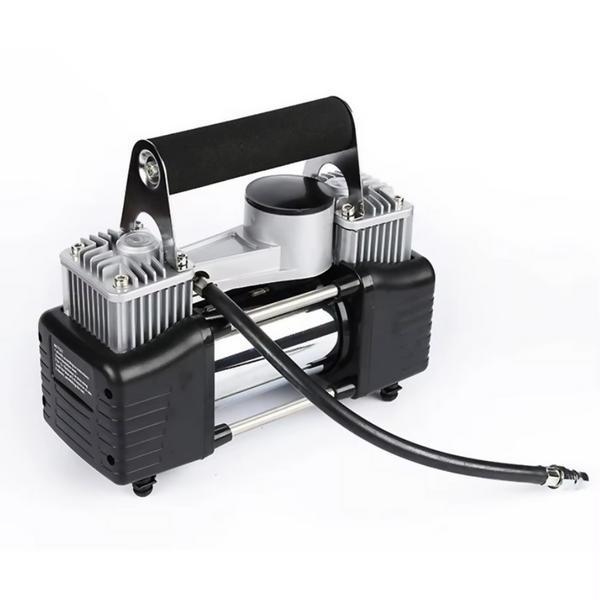 Multifunction Portable 2 Cylinder 12V Universal Bike Car Truck SUV Offroad Tyre Inflator Inflatable Pump Air Compressor