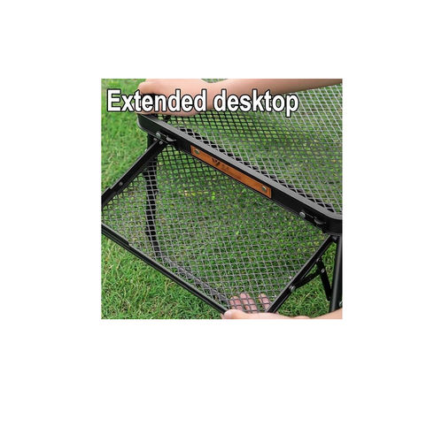 Portable Camping Table With Side Trays