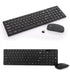 Ultra-thin Wireless Keyboard And Mouse Combo Set - Black