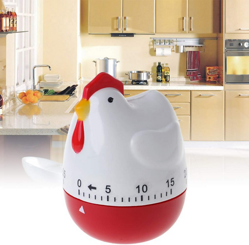 Chicken Mechanical Kitchen Timer Countdown Clock Reminder