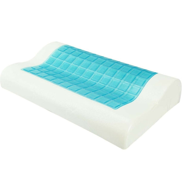 Summer Cooling Gel Pillow Memory Foam for Head and Neck Contour