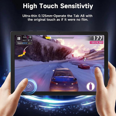 High Definition Tempered Glass Screen Protector Samsung Tab 8 inch.