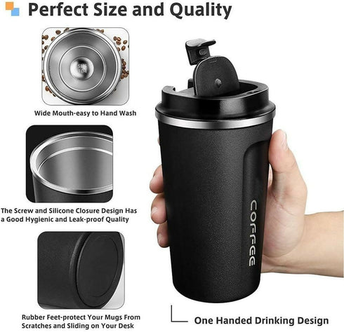 Smart Touch Temperature Display Mug