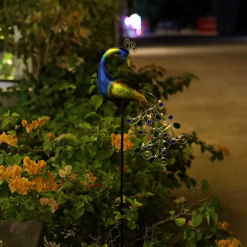 Shimmering Solar Garden Lights Outdoor Decorative Garden Lights, Waterproof Path Lights Lawn Yard Decorations