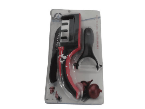 Stainless Steel Knife Sharpener and peeler