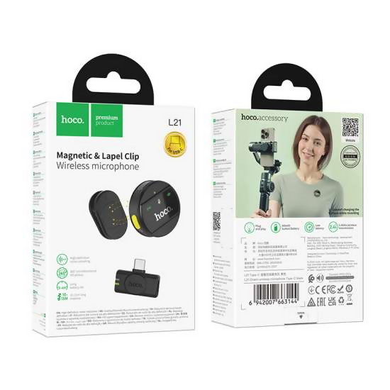 L21 Charm wireless microphone iP
