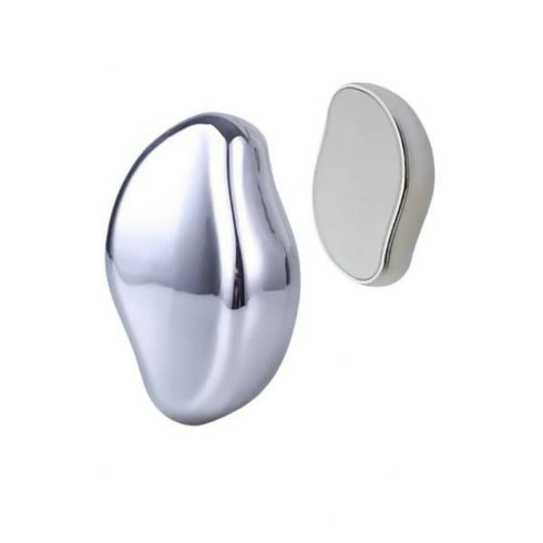 Painless Hair Removal Exfoliator - Gentle Skin Friendly Full Body - Silver