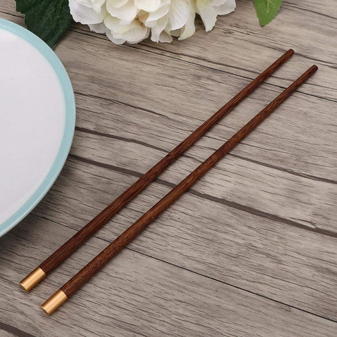 ECOCO- 10 piece wooden chopsticks - Golden summit