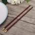 ECOCO- 10 piece wooden chopsticks - Golden summit