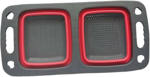 Best Over-Sink Colander Basket-Red