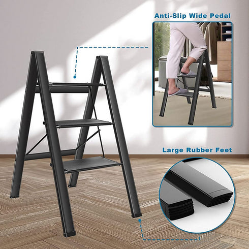 3 Step Foldable Ladder