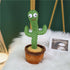 Stuffed Animal Toy Talking Dancing Cactus Toy