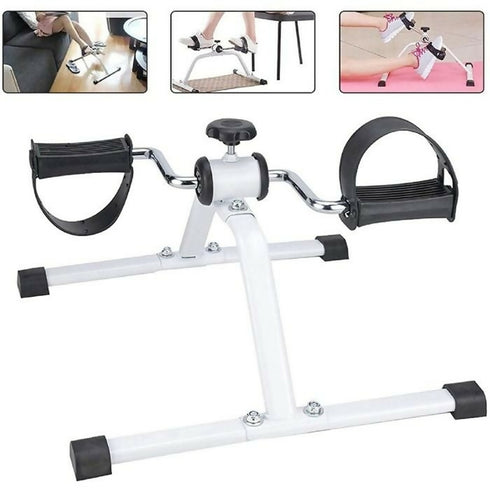 Pedal Exerciser Fitness Folding Exercise Bike for Leg and Arm