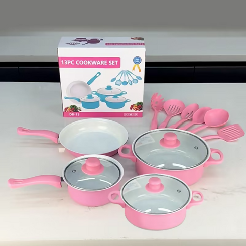 Set of 13 Multipurpose Non-Stick Kitchen Cookware