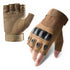 Outdoor Riding Sports Half Finger Hiking Hunting and Camping Accessories Nylon Tactical Gloves.