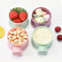 Multi-Compartment Milk Powder Container With Sealed Lids