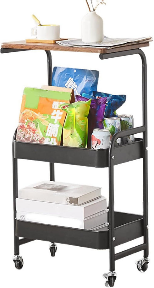 2 Tier Kitchen Storage Trolley