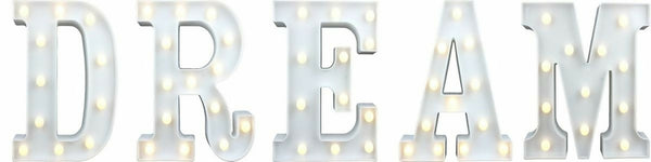 LED Letter Lights - DREAM