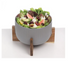 Salad Bowl & Wooden Frame 2.7L.
