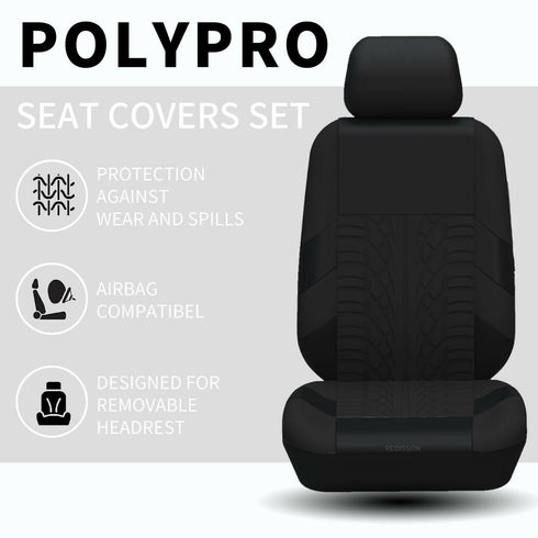 Car Seat Covers-Universal 5 Seater for Cars