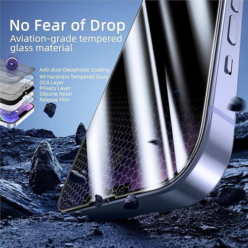 Screen Protector for iPhone 13 Pro – Anti-Spy Tempered Glass.