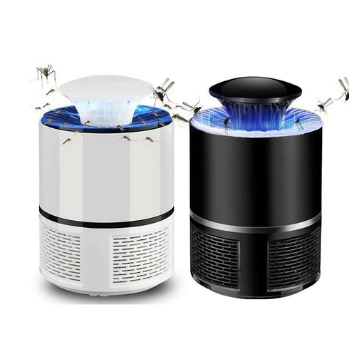 Portable Black and White USB Powered Mosquito Killer Lamp Zapper