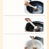Handled pot brush
