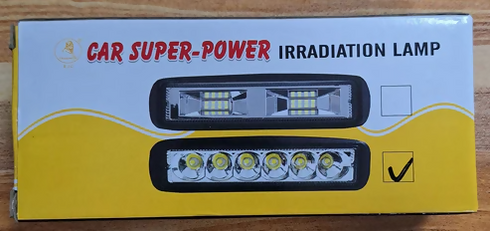 18w LED Irradiation Light For Vehicles - 35mm.