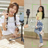Gimbal for Smartphone, 4 in 1 Phone Gimbal with 360° Rotation for iPhone/Android Selfie Stick Tripod with Face Tracking and Wireless Remote Control for Vlogging M1 Pro Black