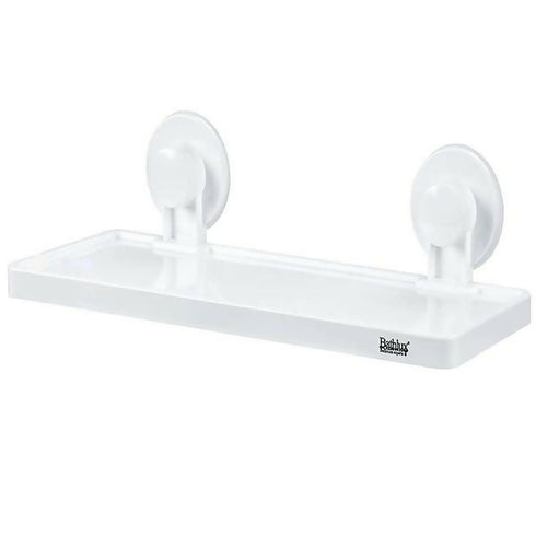 Bathlux - Bathroom Single Shelf With Suction Cups