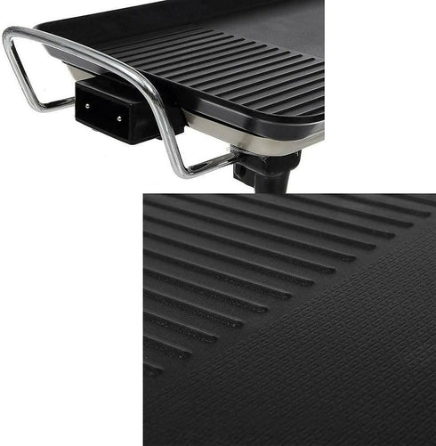 Non-Stick Plates Electric Table Top Portable BBQ Grilling Grill Indoor or Outdoor