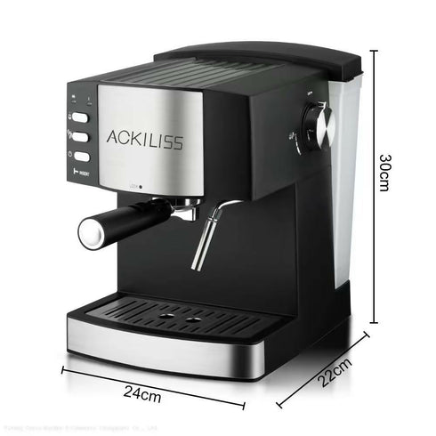 ACKILISS Espresso Machine with Milk Frother