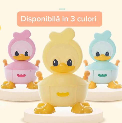Ducks baby toilet seat -pink