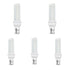 Set Of 5 E27 12W LED Corn Light Bulb (Cool White)