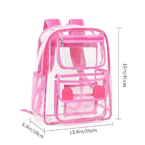 Fashion Transparent PVC Backpack