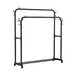 Double Rail Metal Hanging Clothes Rack