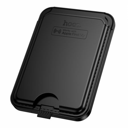 Smart anti-lost magnetic card holder (rechargeable)