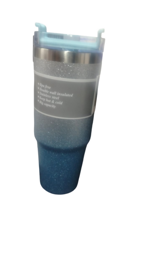 Vacuum Insulated mug hot and cold -green
